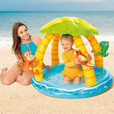 Load image into Gallery viewer, Tropical Island Baby Pool
