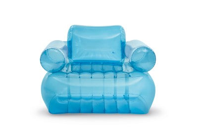 Load image into Gallery viewer, Intex Transparent Blue Armchair
