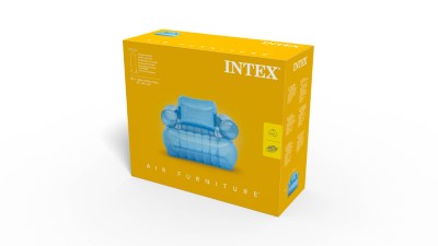 Intex Transparent Blue Armchair