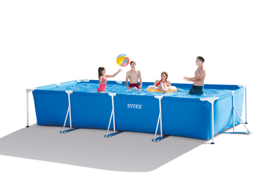 Intex Rectangular Frame Above Ground Pool - 4.5m x 2.2m x 0.84m