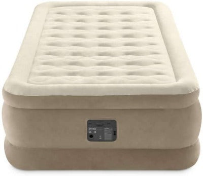 Intex Twin Ultra Plush Airbed with Fiber-Tech BIP