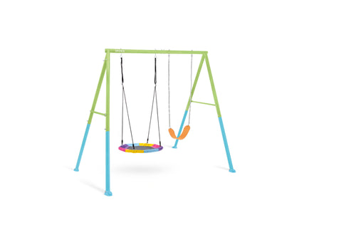 Intex Two Feature Swing Set - Swing & Saucer