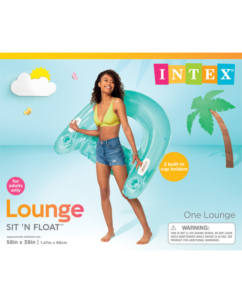 Load image into Gallery viewer, Intex Sit &#39;N Float Inflatable Pool Loungers
