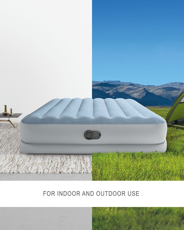Load image into Gallery viewer, Intex Queen Dura-Beam Comfort Airbed with Fastfill Usb

