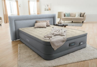 Load image into Gallery viewer, Intex Dura-Beam Premaire II Queen Elevated Airbed With Built-In Pump
