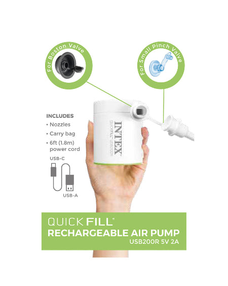 Intex Quick-Fill® USB Electric Air Pump - USB200R