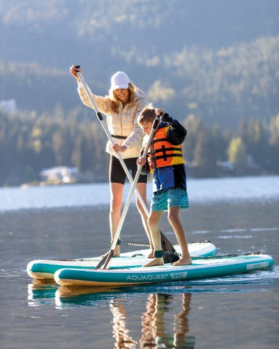 Load image into Gallery viewer, AquaQuest 240 Inflatable Paddle Board

