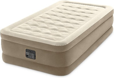 Intex Twin Ultra Plush Airbed with Fiber-Tech BIP