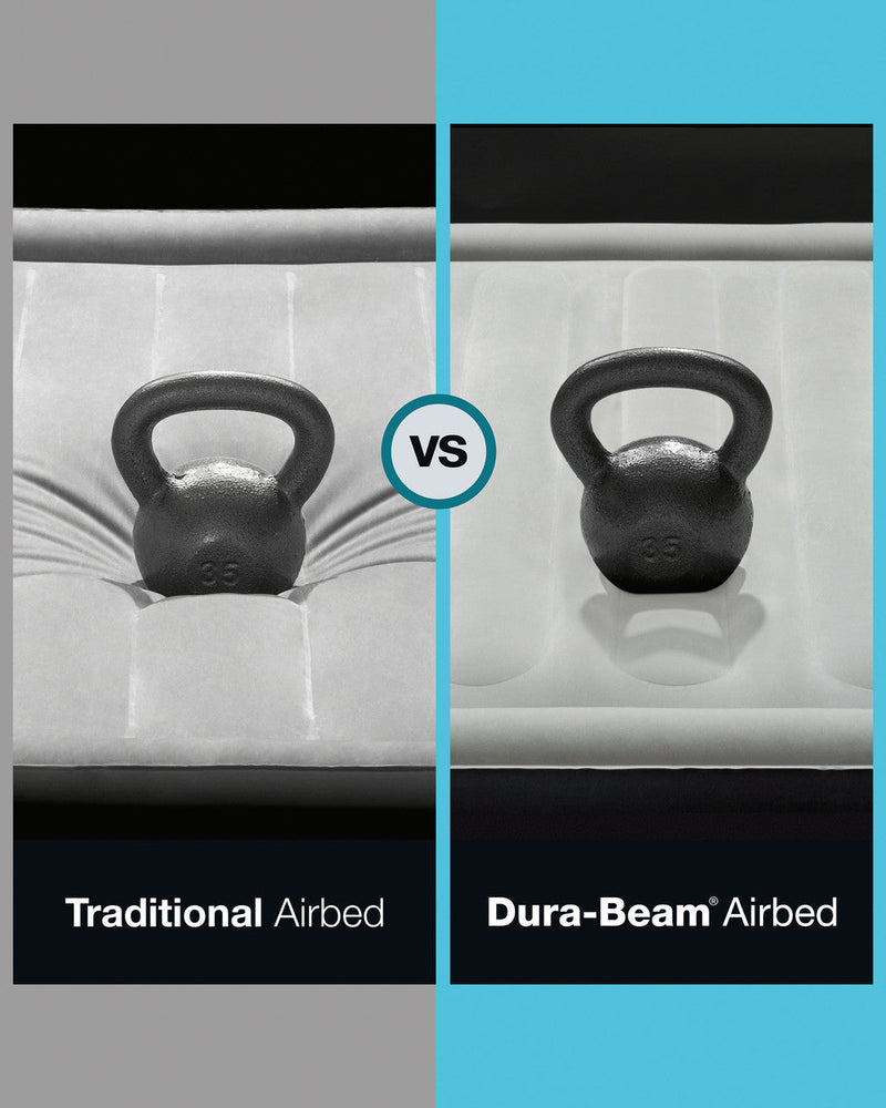 Load image into Gallery viewer, INTEX Dura-Beam 25cm High Single Standard Downy Air Mattress
