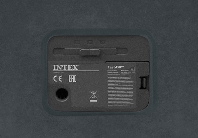 Load image into Gallery viewer, Intex Twin Dura-Beam Comfort Plush Airbed with Built in Pump
