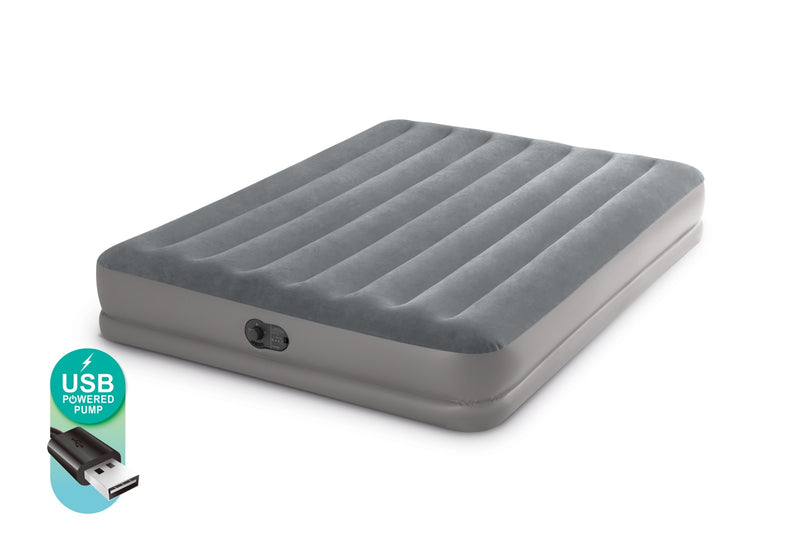 Load image into Gallery viewer, Dura-Beam Standard Prestige Air Mattress 30cm Queen w/ Built-In USB Electric Pump
