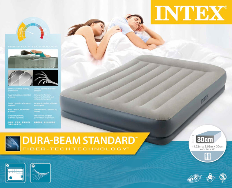 Load image into Gallery viewer, Queen Pillow Rest Mid-Rise Airbed W/Fiber-Tech BIP
