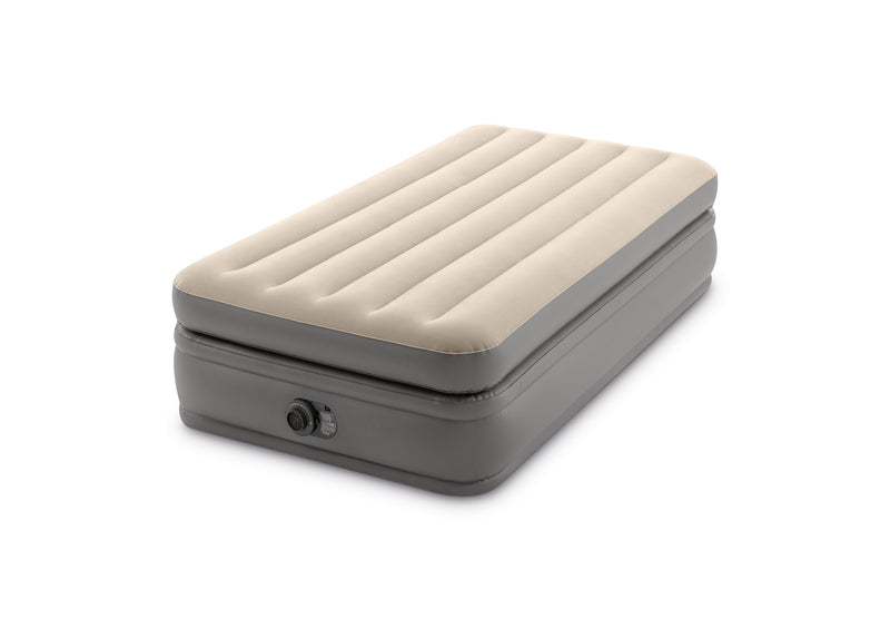 Load image into Gallery viewer, Intex Twin Comfort Elevated Airbed with Fibre-Technology™ &amp; Built In Pump
