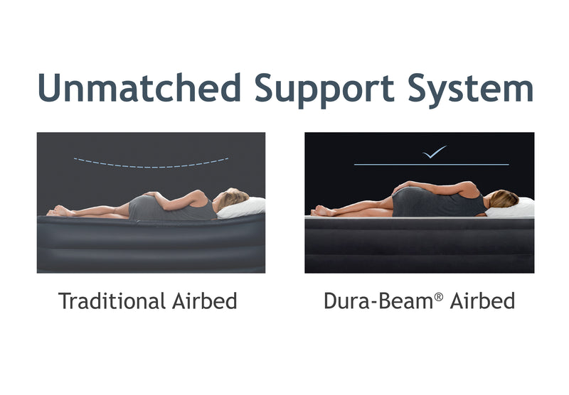 Load image into Gallery viewer, Intex Twin Comfort Elevated Airbed with Fibre-Technology™ &amp; Built In Pump
