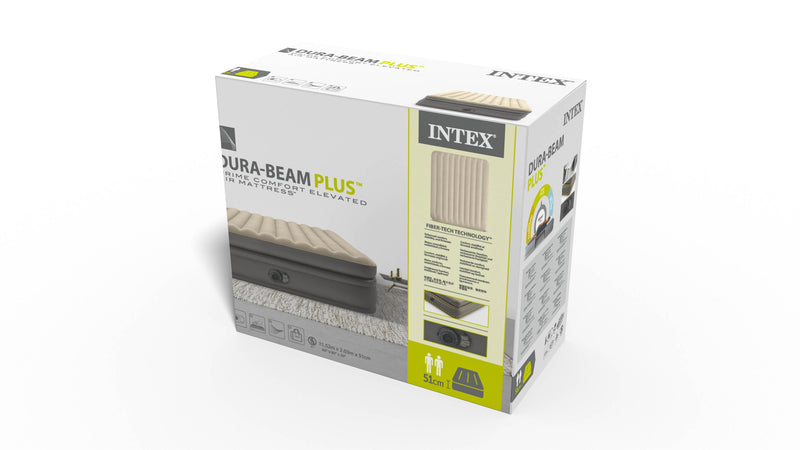 Load image into Gallery viewer, Queen Comfort Elelevated Airbed Fibre-Technology™ &amp; Built In Pump
