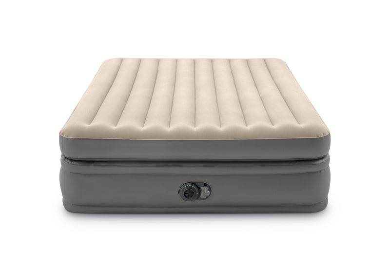 Load image into Gallery viewer, Queen Comfort Elelevated Airbed Fibre-Tech &amp; Biult In Pump
