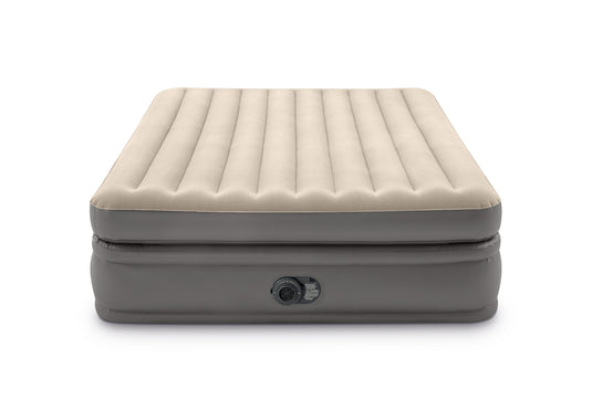 Queen Comfort Elelevated Airbed Fibre-Technology™ & Built In Pump