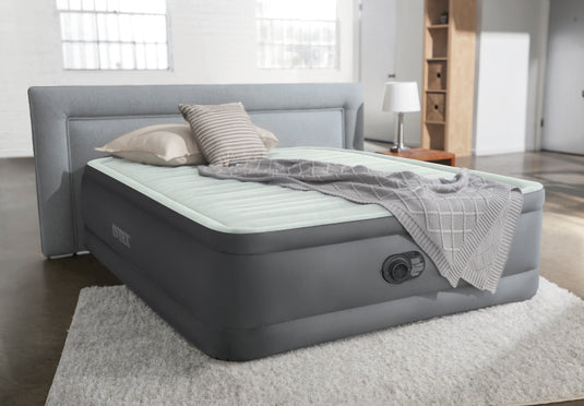 Queen Premaire I Elevated Airbed With Fiber-Tech & Built In Pump