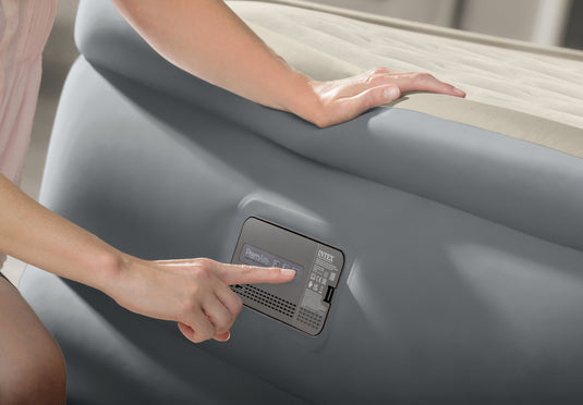 Intex Dura-Beam Premaire II Queen Elevated Airbed With Built-In Pump