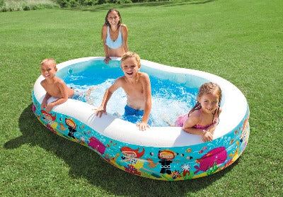 Swim Center Snorkel Fun Inflatable Pool