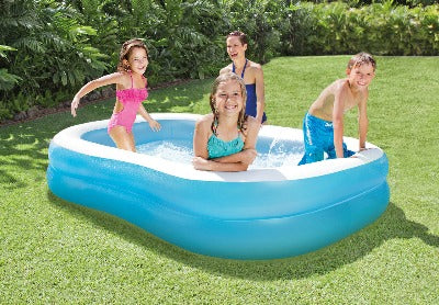 Swim Center Inflatable Family Pool - Light Blue