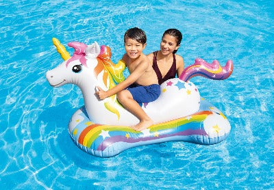 Magical Unicorn Ride-On Inflatable Pool Float