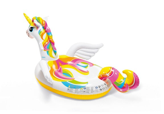 Load image into Gallery viewer, Unicorn Ride-On Inflatable Pool Float
