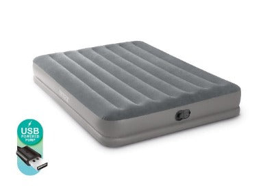 Load image into Gallery viewer, Dura-Beam Standard Prestige Air Mattress 30cm Queen w/ Built-In USB Electric Pump
