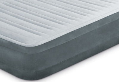 Twin Dura-Beam Comfort Plush Airbed with Built in Pump