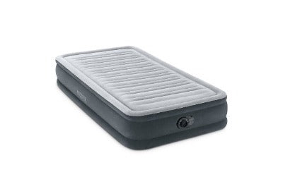 Load image into Gallery viewer, Twin Dura-Beam Comfort Plush Airbed with Built in Pump
