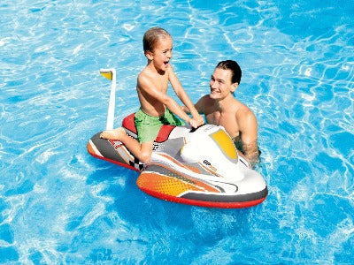 Load image into Gallery viewer, Wave Rider Ride-On Inflatable Pool Float

