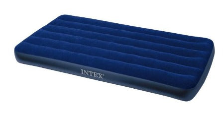 Intex Junior Twin Classic Downy Airbed - Blue