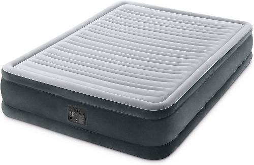 Load image into Gallery viewer, Intex Dura-Beam Queen Comfort-plush 33cm High Mid-Rise Airbed with Built In Pump
